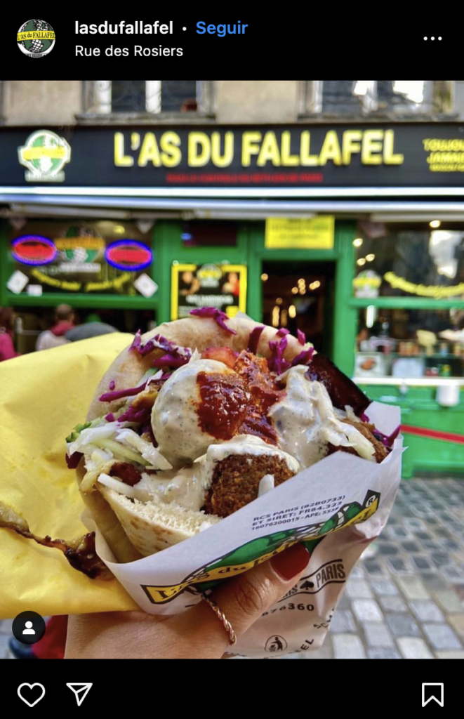 Restaurante L'As du Fallafel